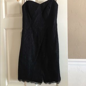 Black lace dress